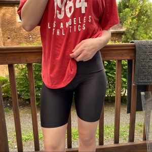 Nasty Gal Black Biker Shorts